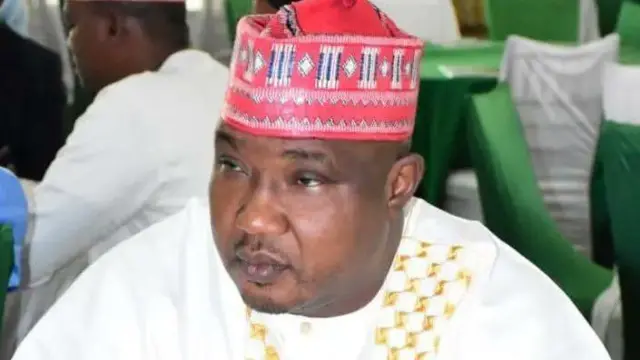 Kwamishinan sufurin jihar Kano Ibrahim Ali Namadi da ake zargi da belin Danwawu kan zargin safarar miyagun ƙwayoyi