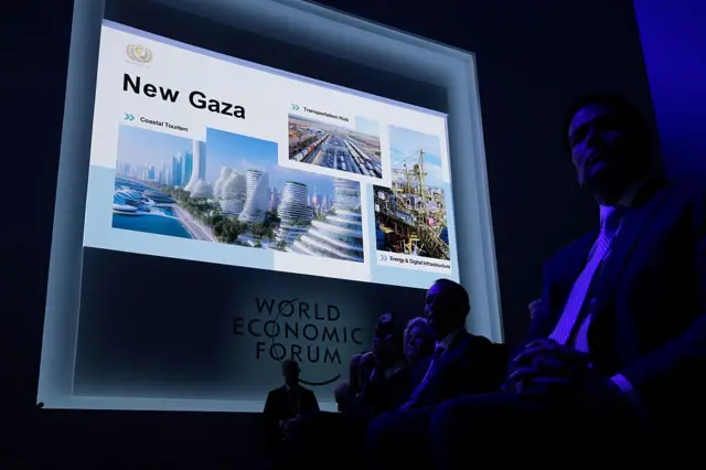 अमेरिकी विदेश मंत्री मार्को रुबियो ग़ज़ा पर अमेरिका की नई योजना को पेश करते हुए