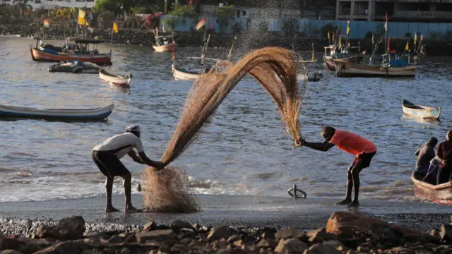 मच्छिमार कोळी बांधवांचा अश्मयुगातल्या लोकांशी संबंध असल्याची शक्यता साळगावकर व्यक्त करतात.