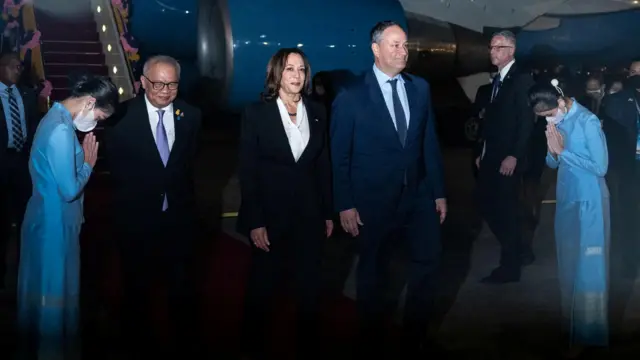 กมลา แฮร์ริส ร่วมประชุมเอเปคแทนไบเดน