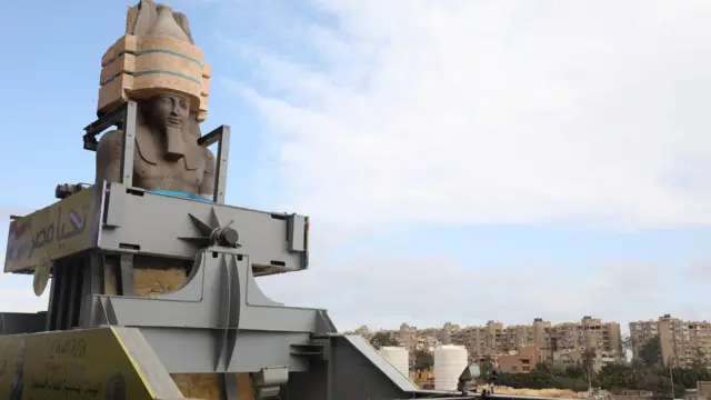 கிராண்ட் எகிப்திய அருங்காட்சியகம், ராமேசஸ் தி கிரேட் சிலை, கெய்ரோ