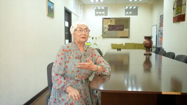 "Сезим" кризистик борборунун негиздөөчүсү Бүбсара Рыскулова