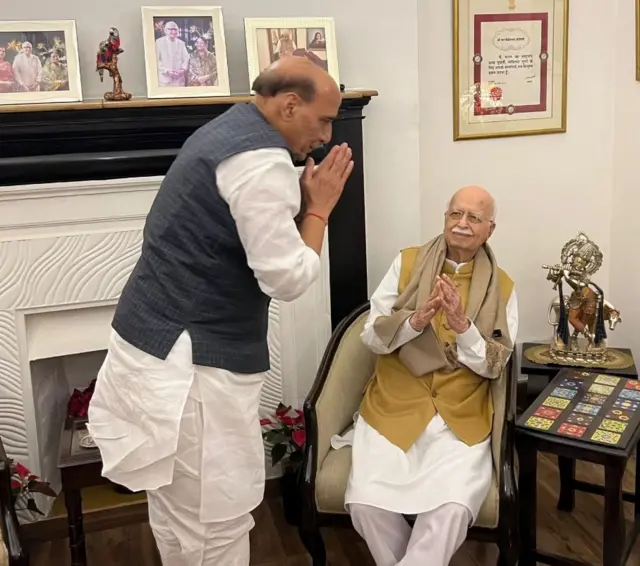 लाल कृष्ण आडवाणी, राजनाथ सिंह