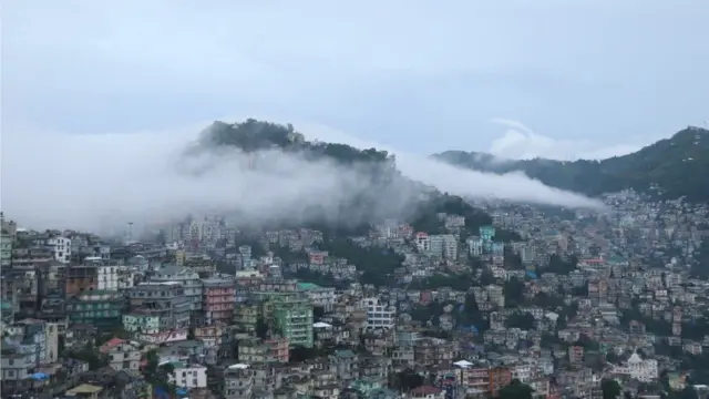 મિઝોરમનું એક દૃશ્ય