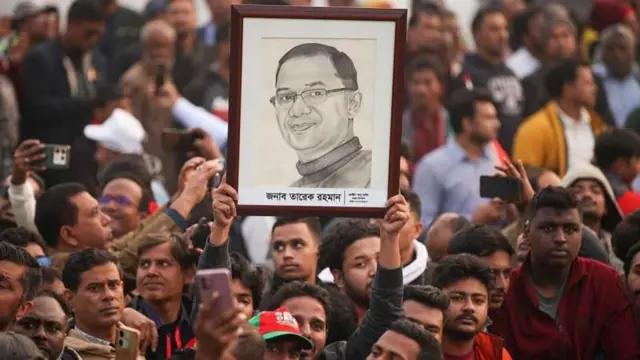 ख़ालिदा ज़िया की मृत्यु के बाद, तारिक रहमान ने पार्टी अध्यक्ष की जिम्मेदारी संभाली