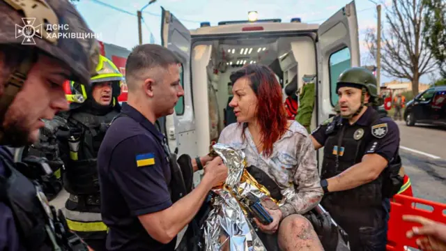 Харків після російської атаки, 18 серпня 2025 року