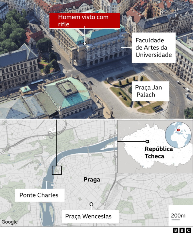 Mapa dos acontecimentos