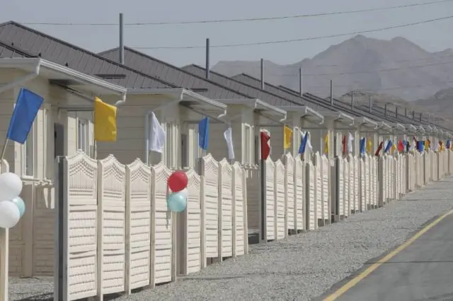 Түркия өкмөтү берген гранттын эсебинен курулган үйлөр