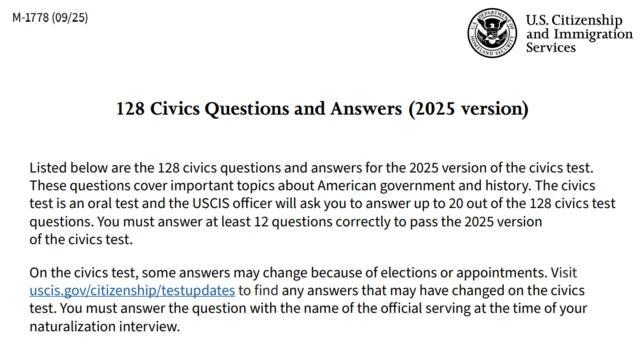 બીબીસી ગુજરાતી અમેરિકા નાગરિકત્વ સિટિઝનશિપ ગ્રીન કાર્ડ નેચરલાઈઝેશન કસોટી ટેસ્ટ