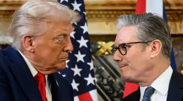 ترامپ و استارمر