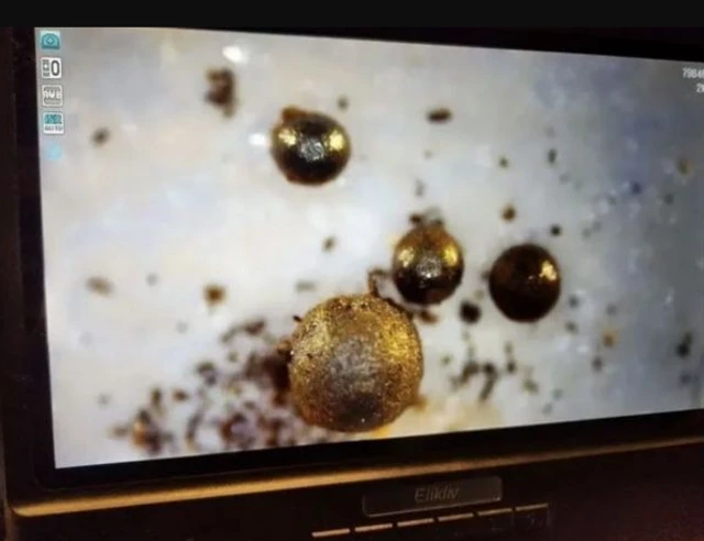 ศ.โลบและทีมงานเก็บ “สเฟียรูล” ได้ 25 เม็ด โดยเชื่อว่ามาจากอุกกาบาต IM1