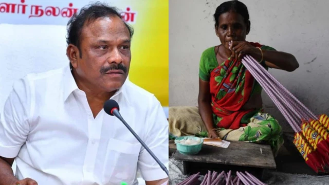 மனித உடலில் உள்ள நிலை மின்சாரத்தால் பட்டாசு வெடிக்குமா? அமைச்சர் சி.வி.கணேசன் கூறியது உண்மையா?