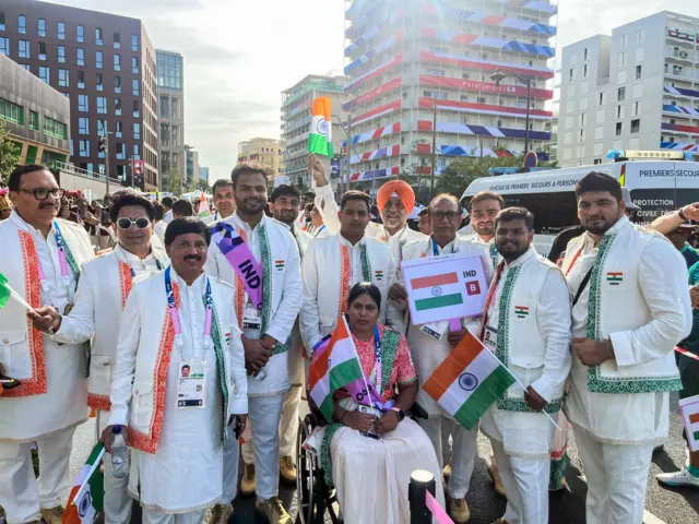 પેરિસ પૅરાલિમ્પિક 2024માં ભારતીય ટીમ