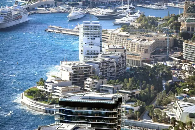 Imagen aérea de Mareterra cuando aún estaba siendo construido, en noviembre de 2024.