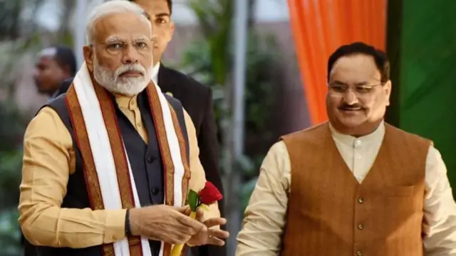 नरेंद्र मोदी, जे. पी. नड्डा