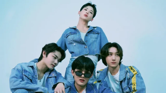 Hyuk (trên), Aito (dưới bên trái), Seok (giữa) và Kenny (phải) - Nathan (không có trong ảnh) gia nhập sau