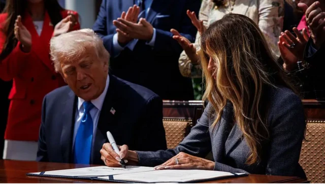 Дональд и Мелания Трампы