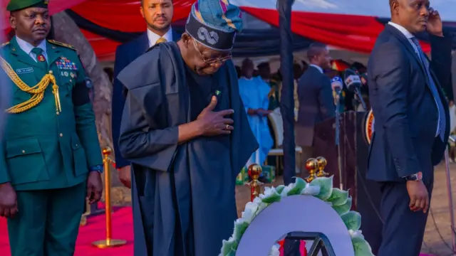 Aworan aarẹ Bola Tinubu