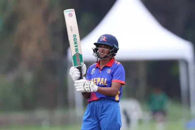 नेपाली महिला क्रिकेट टोलीकी कप्तान इन्दु बर्मा