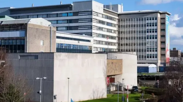 L'hôpital universitaire du Pays de Galles.