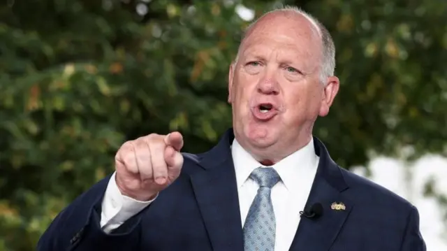 የትራምፕ አስተዳደር የድንበር ጉዳይ ኃላፊ የሆኑት ቶም ሆማን