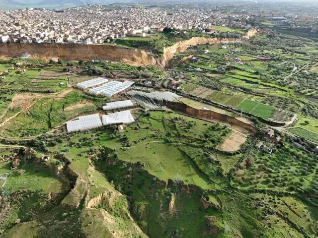 klizište u gradiću Nišemi na siciliji