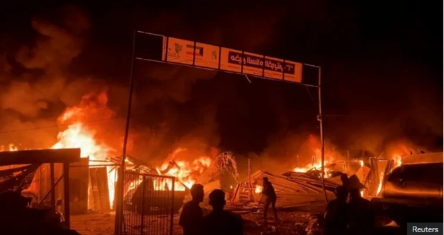 रफ़ाह में हवाई हमला