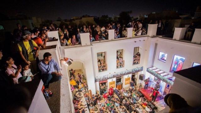 اسنقبال مردم از جشنواره کوچه در بوشهر