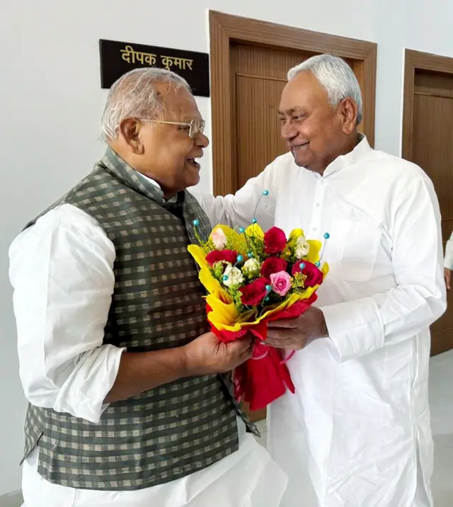 जीतन राम मांझी और नीतीश कुमार