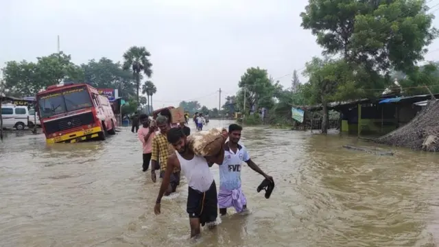 தமிழ்நாட்டிற்கு குறைவான வெள்ள நிவாரணம்