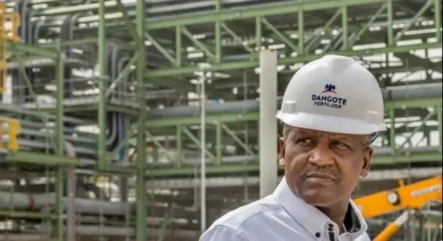 A ranar 13 ga watan Janairu, matatar man fetur ta Aliko Dangote - wadda aka kashe kimanin dala biliyan 20 