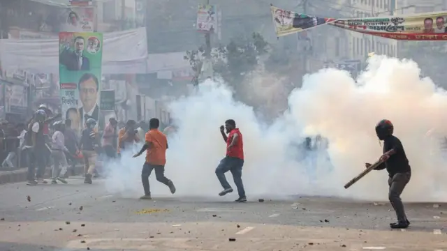 সাম্প্রতিক এক সহিংসতার দৃশ্য। 