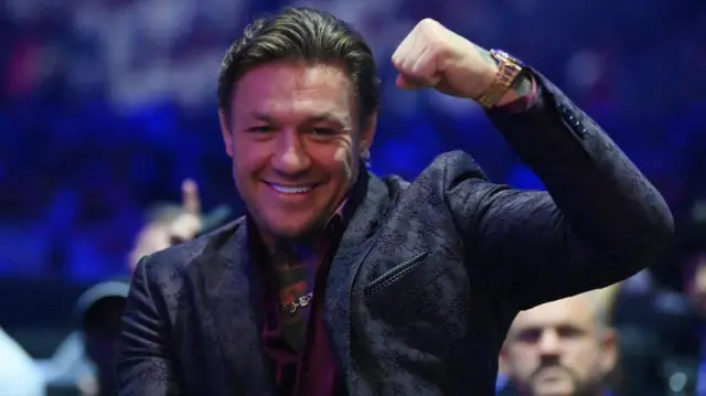 کانر مکگرگور، قهرمان نامدار هنرهای رزمی ترکیبی یکی از مهمانان عربستان سعودی بود