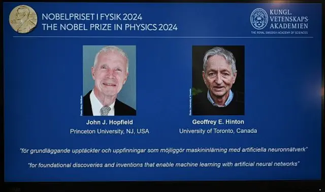 John Hopfield, Geoffrey Hinton