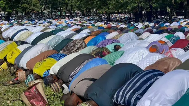 Aworan awọn musulumi ni yidi niluu Abeokuta