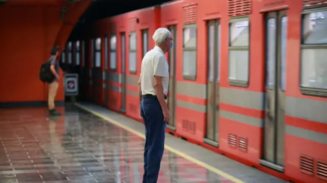 Metro de Ciudad de México en 2020. 