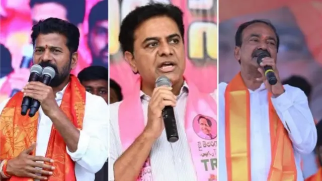  தெலங்கானா போன் ஒட்டுக்கேட்பு விவகாரம் - கைதான காவல்துறை உயரதிகாரிகள்; கேசிஆர் மகனுக்கு தொடர்பு உள்ளதா?