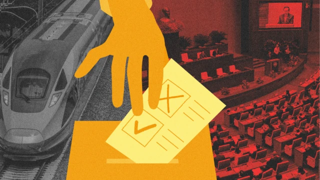 Quốc hội Việt Nam đã biểu quyết tán thành chủ trương triển khai siêu dự án đường sắt cao tốc Bắc-Nam vào tháng 11/2024