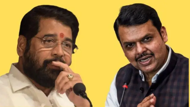 देवेंद्र फडणवीस आणि एकनाथ शिंदे