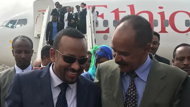 Abiy Ahmed da Isaias Afwerki