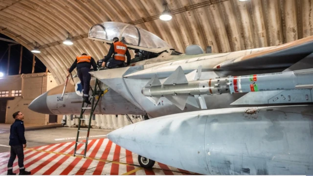 Un F-15 de l'armée de l'air israélienne