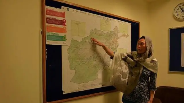 شائو لی، مسئول برنامه جهانی غذا برای افغانستان