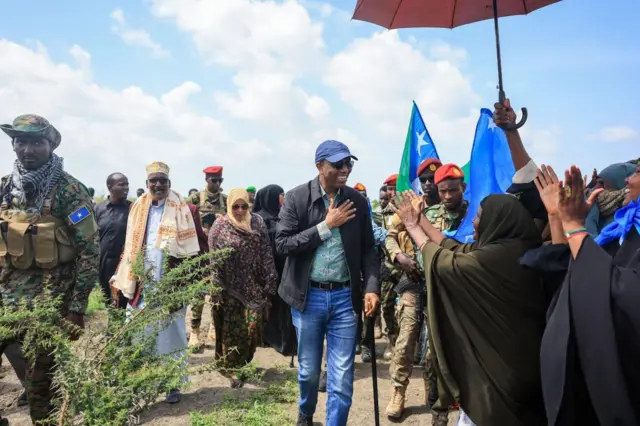 Dumar kusoo dhaweynaya Ra'iisul Wasaaraha Degmada Afmadow