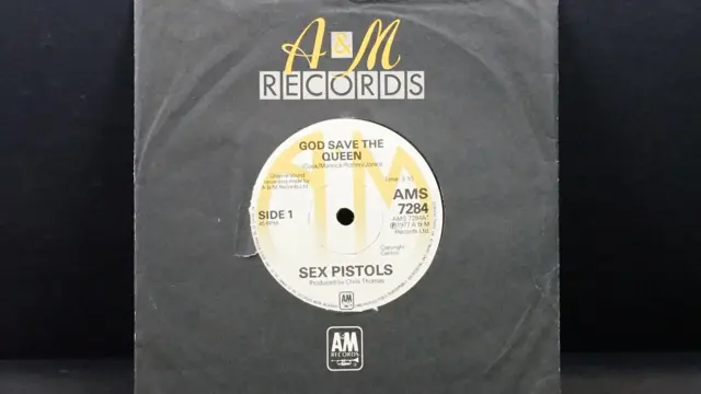 Sex Pistols single fetches record price at Wiltshire auction
