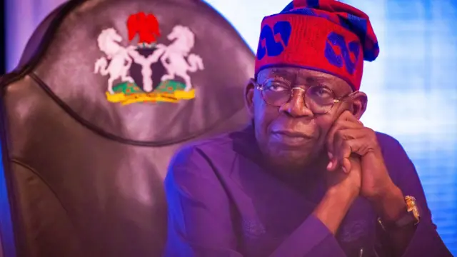 Aworan aarẹ Bola Tinubu