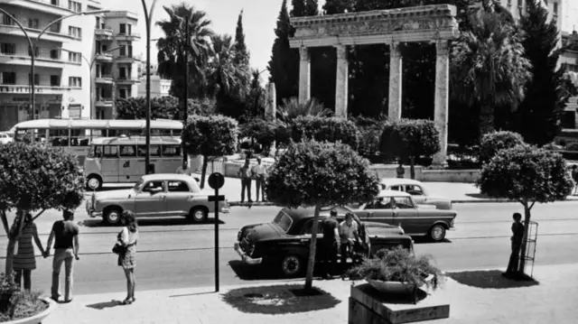 सत्तरच्या दशकात बैरुतमधील बाजारात मोठी उलाढाल व्हायची.