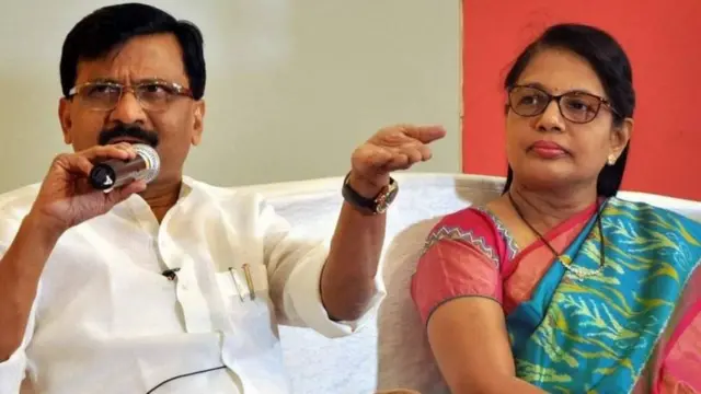 संजय राऊत वर्षा राऊत