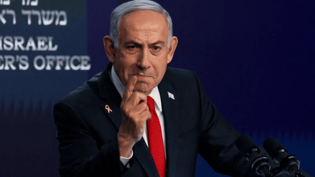 İsrail Başbakanı Netanyahu.