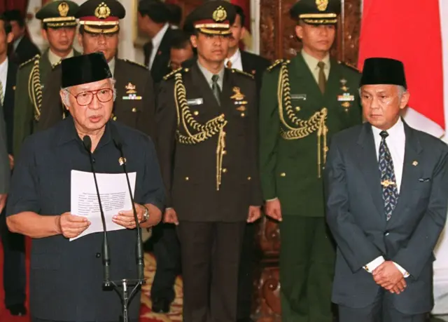 Soeharto, BJ Habibie