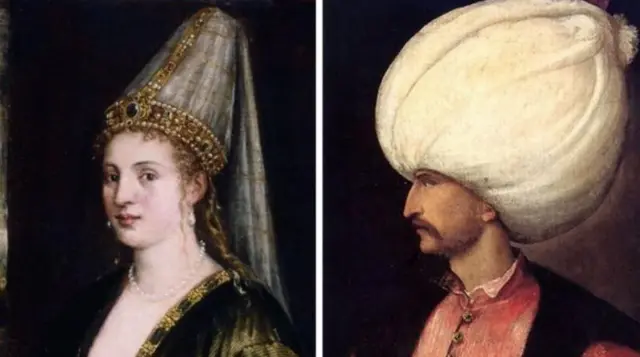 ইউক্রেনীয় বংশোদ্ভূত ক্রীতদাস রোকসেলিনা সুলতান সুলেমানের প্রেম জয় করে ইতিহাসের পাতায় জায়গা করে নেন।